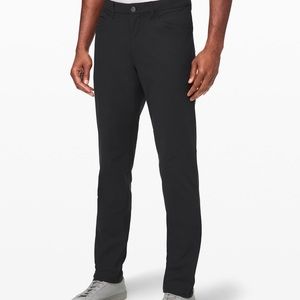 Lululemon ABC pant obsidian/gray 32w